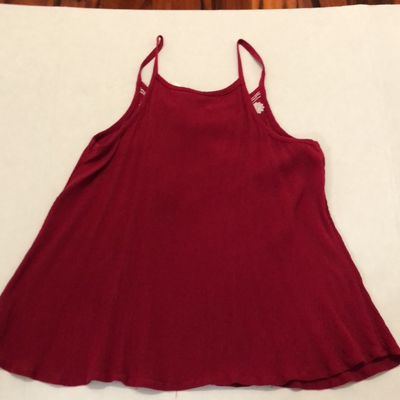 Justice tank style top burgundy size youth 12 - Picture 4 of 6